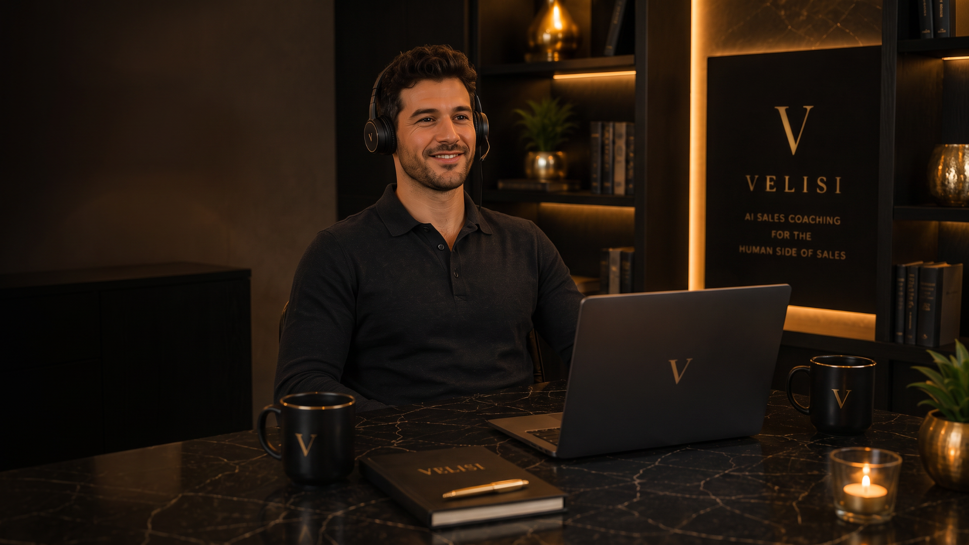 A more confident sales rep after sustained coaching and improvement